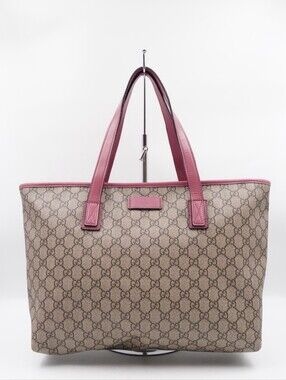 CN36 💟 Gucci GG Supreme Coated Canvas Joy Tote Bag